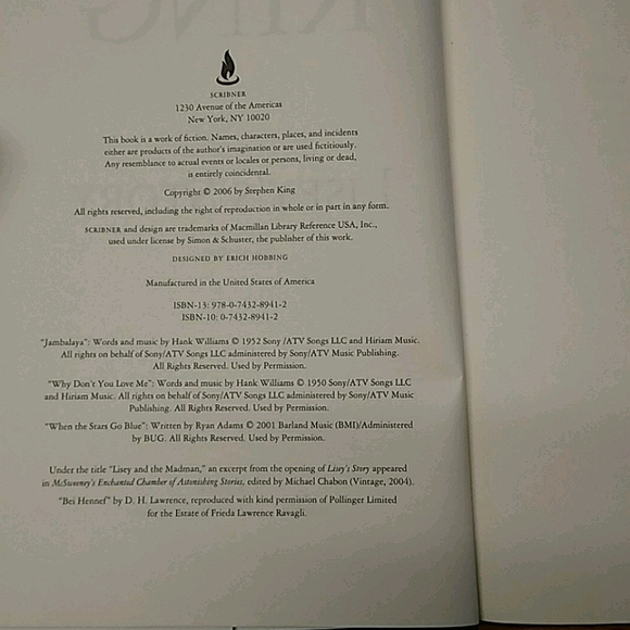 Stephen King Novels Cell & Lisey's Story HB/DJ - Picture 6 of 10